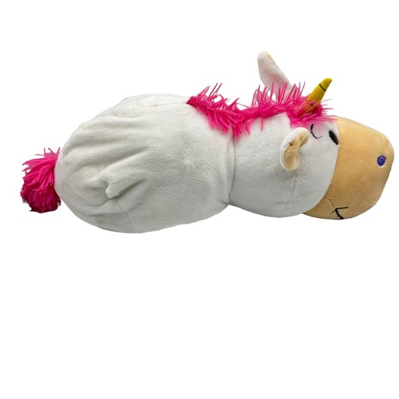 Flip A Zoo 2 in 1 Dragon Unicorn Plush Stuffed Animal Persephone Imogen Green Wh - Picture 13 of 16